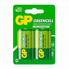 Батарейки GP R20 Greencell BL2 (2 шт.)