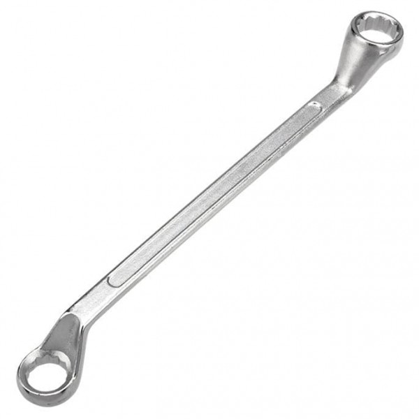 Ключ гаечный накидной 17-19мм хром-ванадиевая сталь
