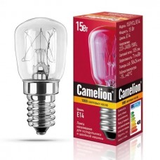 Лампа Camelion MIC 15/P/CL/E14 12116 (для холодильников и швейных машин)